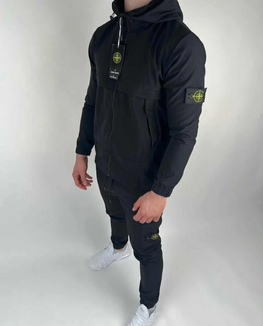 Conjunto Stone Island Black