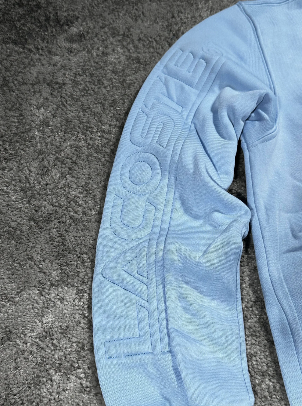 Chandal Lacoste Azul 2025