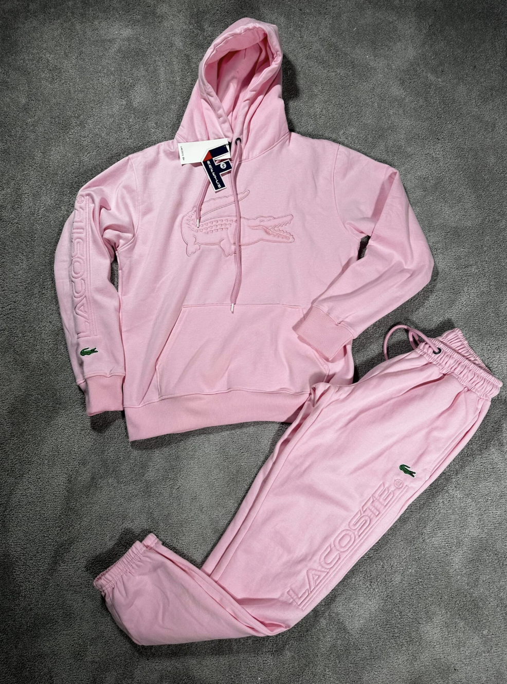Chandal Lacoste Rosa 2025
