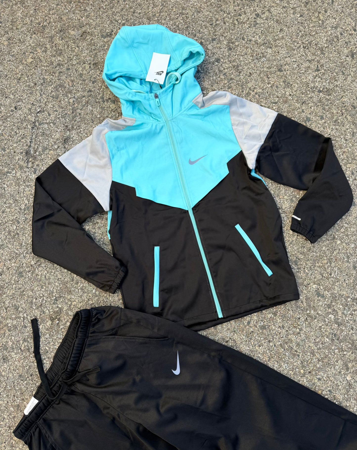 Conjunto Nike Miller Blue And Black