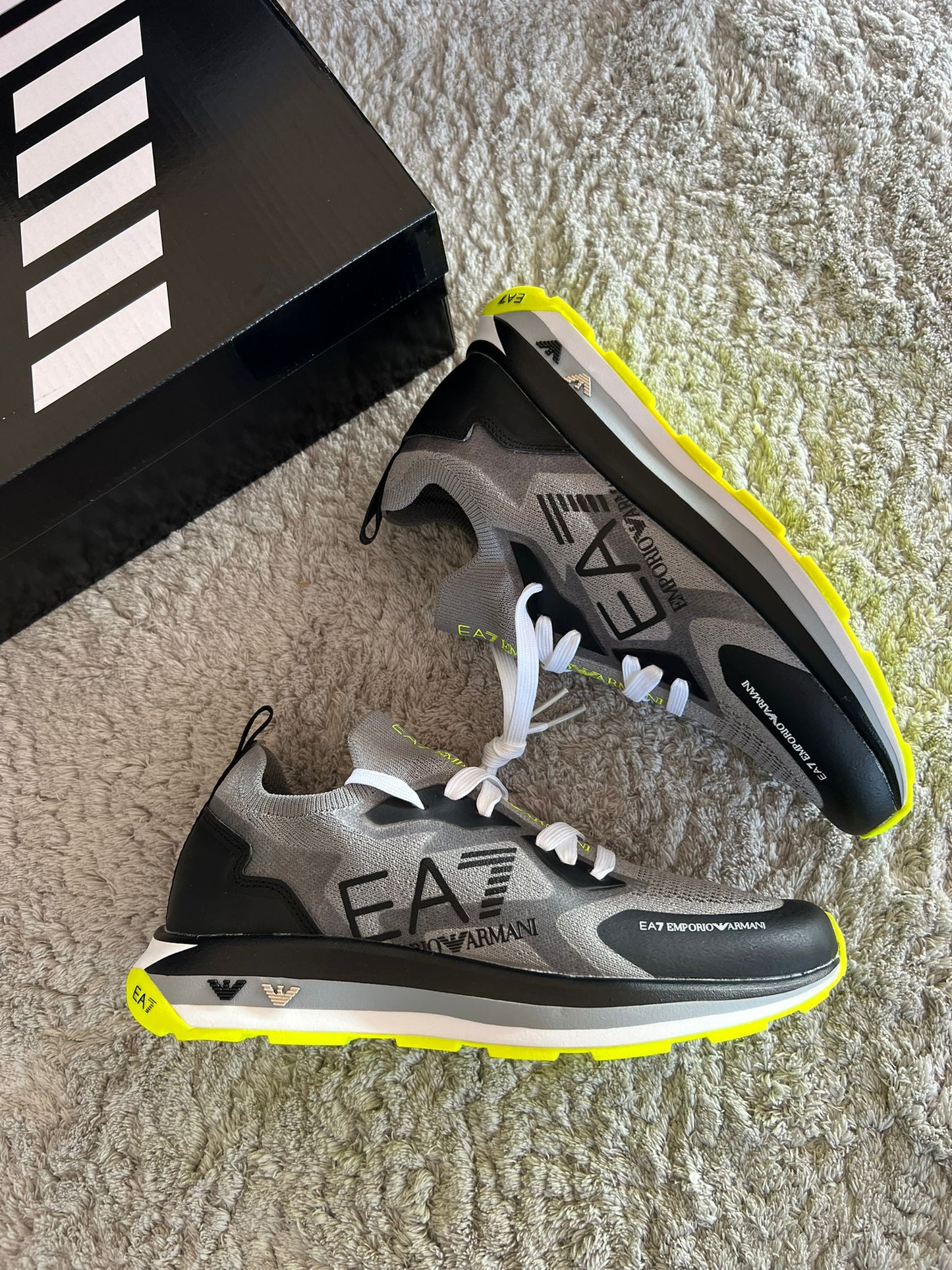 EA7 Armani Grey and Green