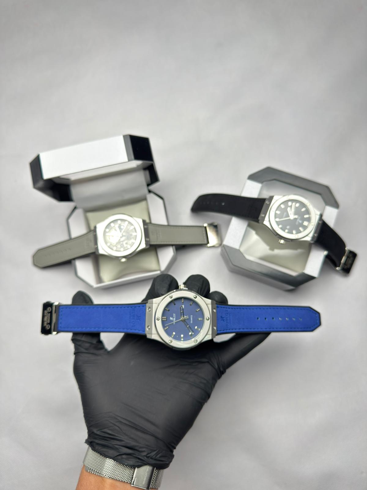Hublot Classic Fusion Titanio Dial Azul