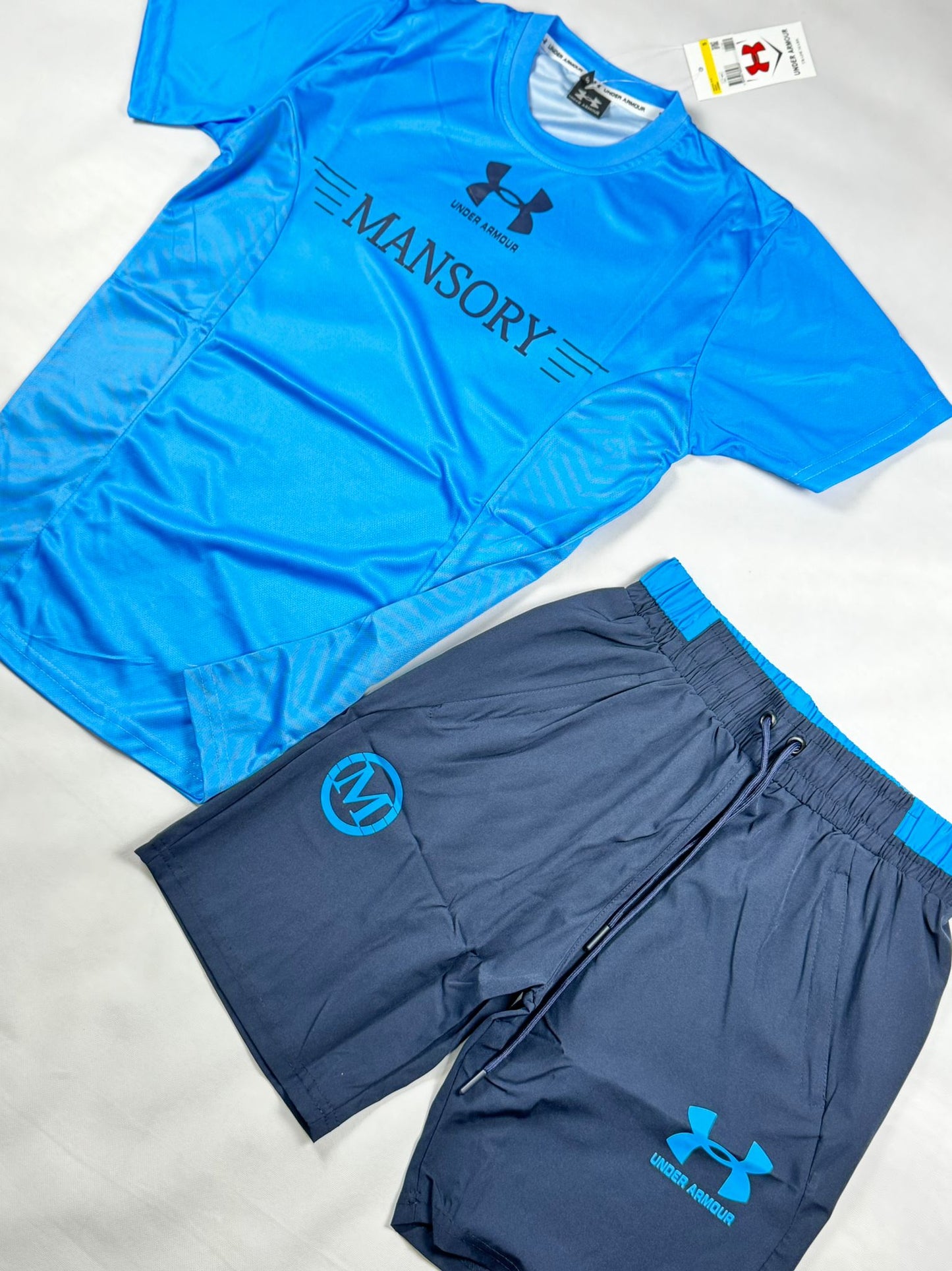 Conjunto Under Armour x Mansory Set Azul Navy