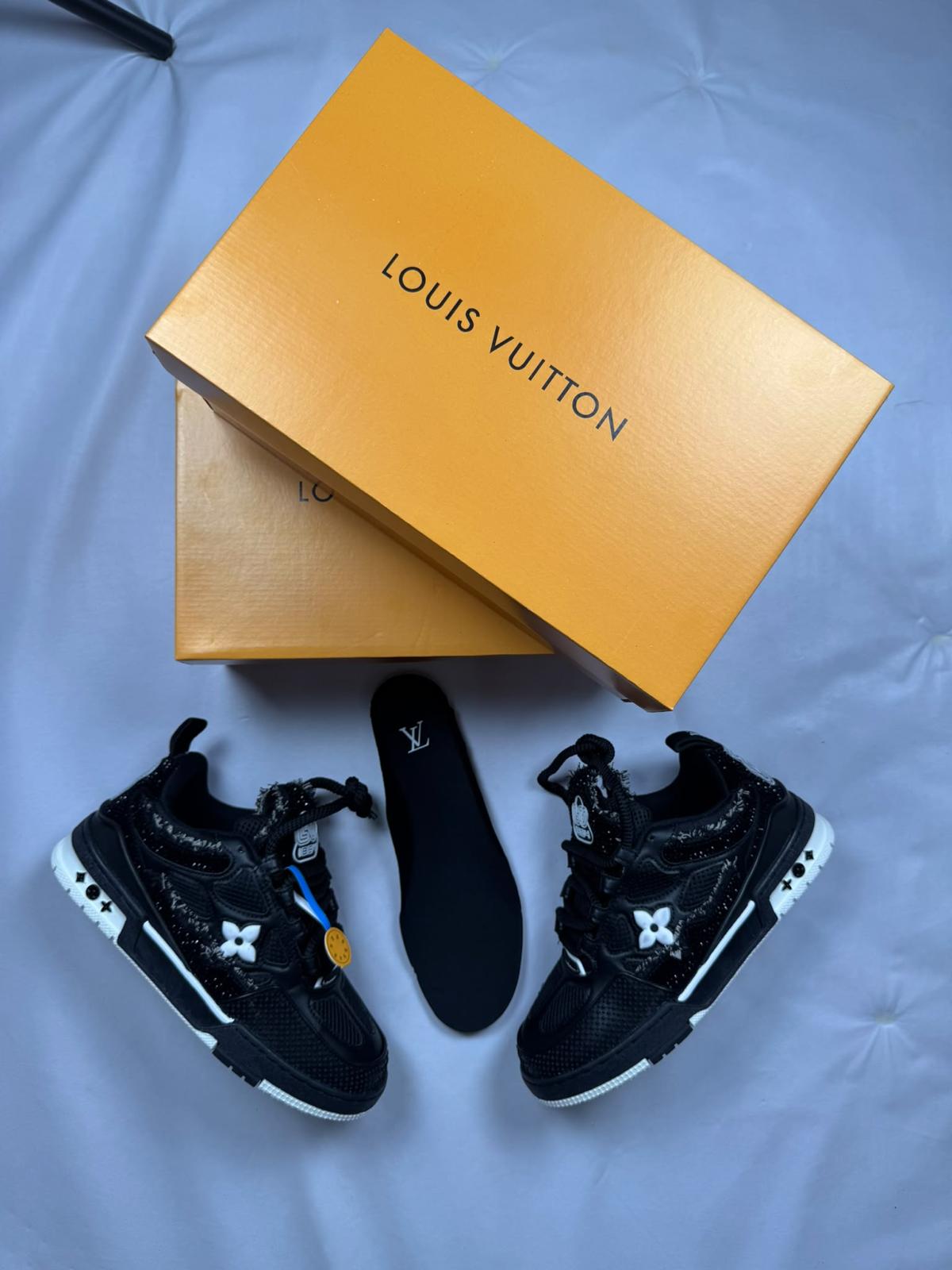 Louis Vuitton Skate Black Shiny