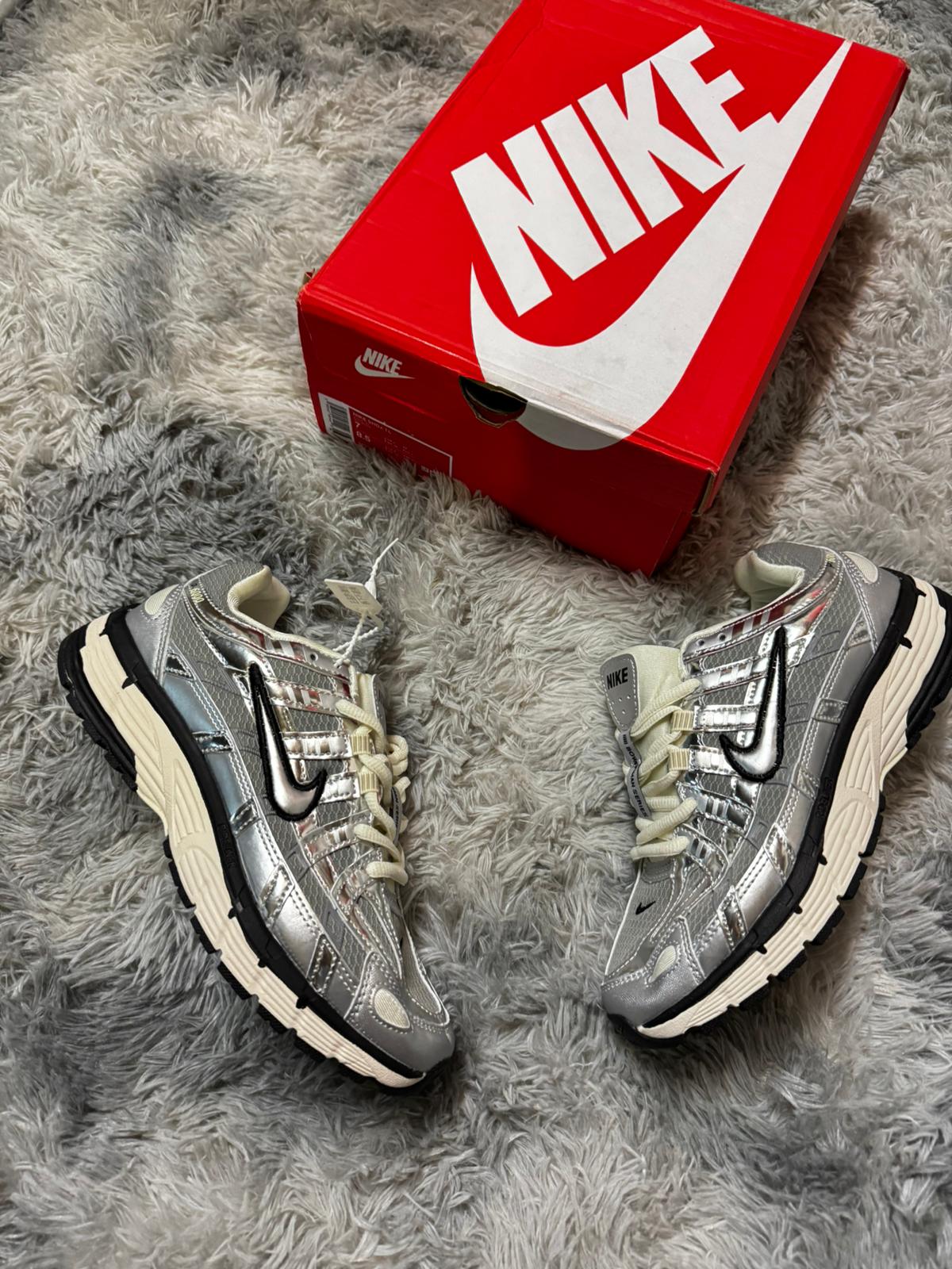 Nike P6000 Silver Black