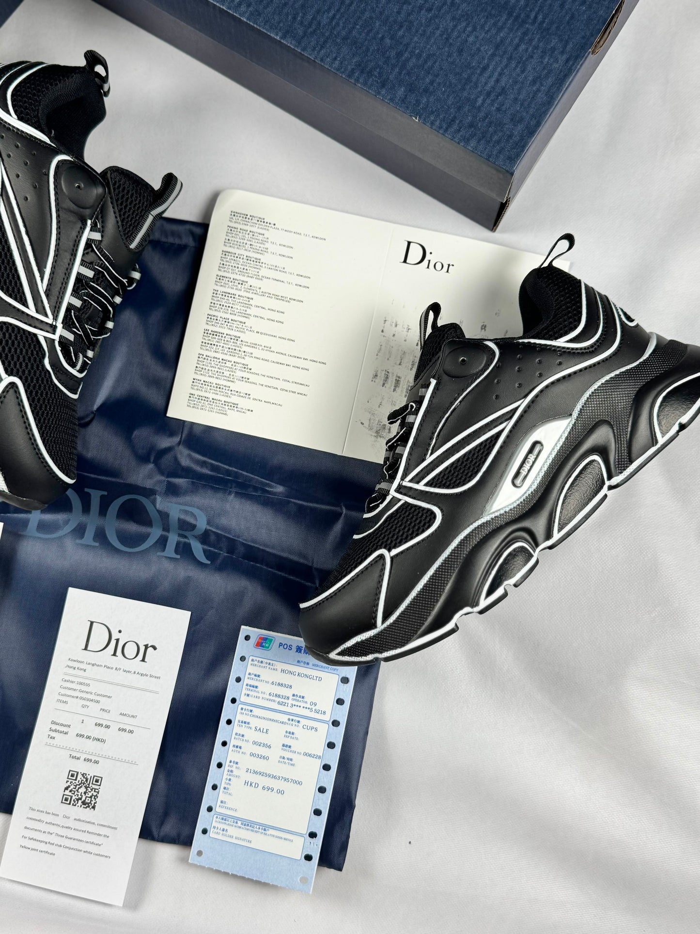 Dior B22 Preto e Branco