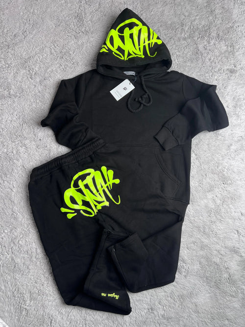 Chandal SynaWorld Negro/Verde 2025