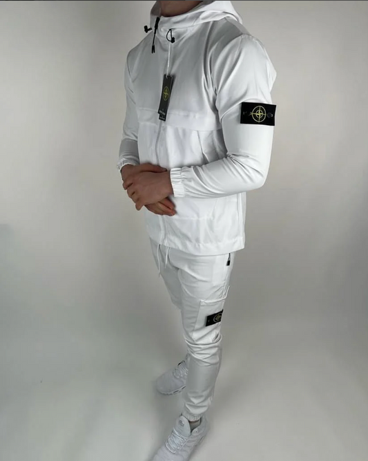 Conjunto Stone Island White