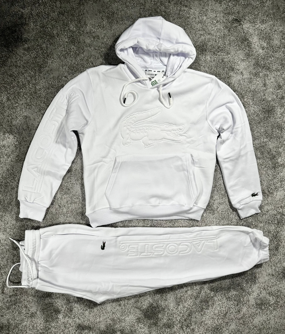 Chandal Lacoste Blanco 2025