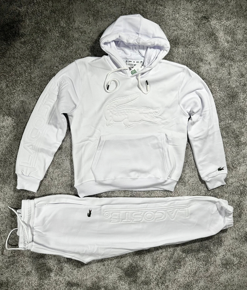 Chandal Lacoste Blanco 2025