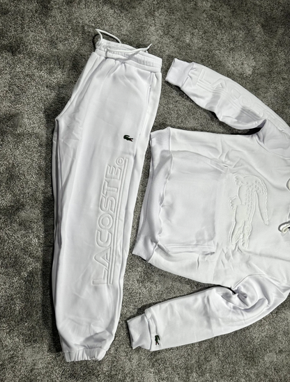 Chandal Lacoste Blanco 2025