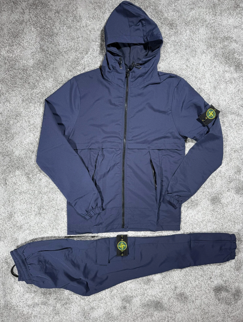 Conjunto Stone Island Azul