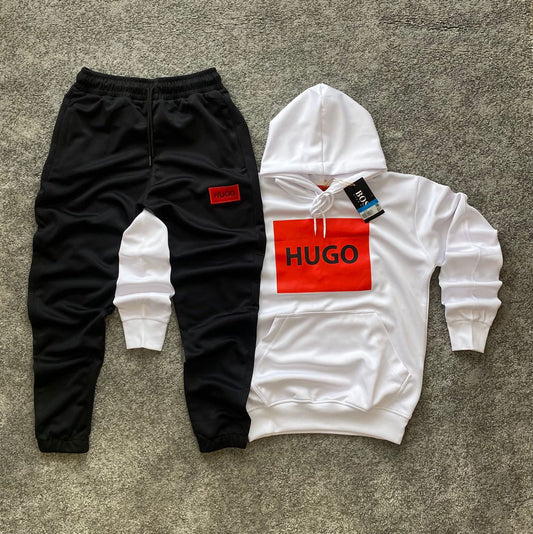 Chandal Hugo Boss Blanco-Negro 2025