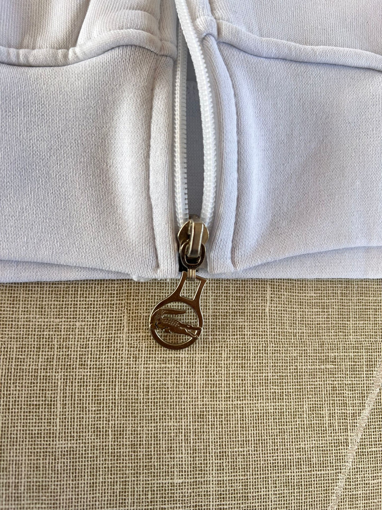 Chandal Lacoste Basico Blanco