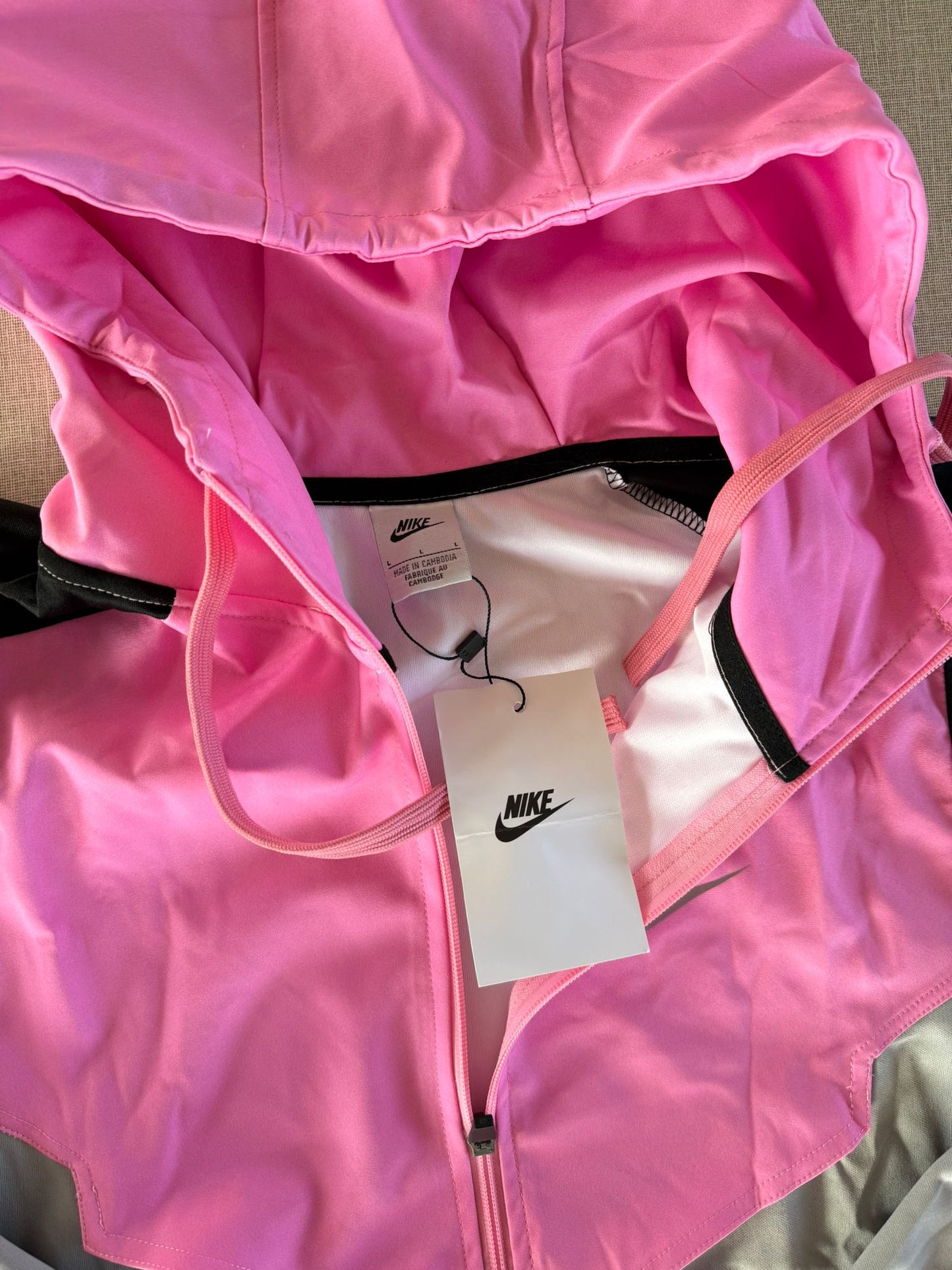 Conjunto Nike Miller Grey And Pink