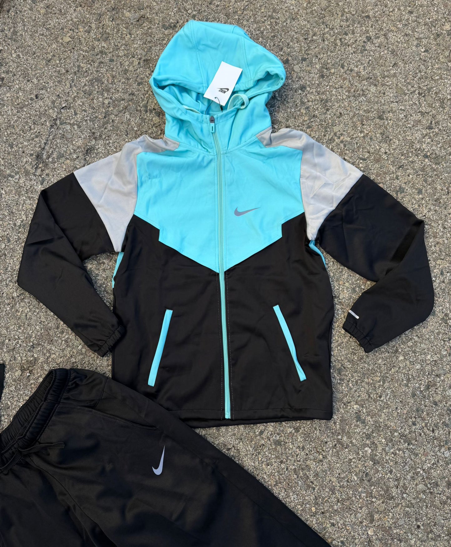 Conjunto Nike Miller Blue And Black