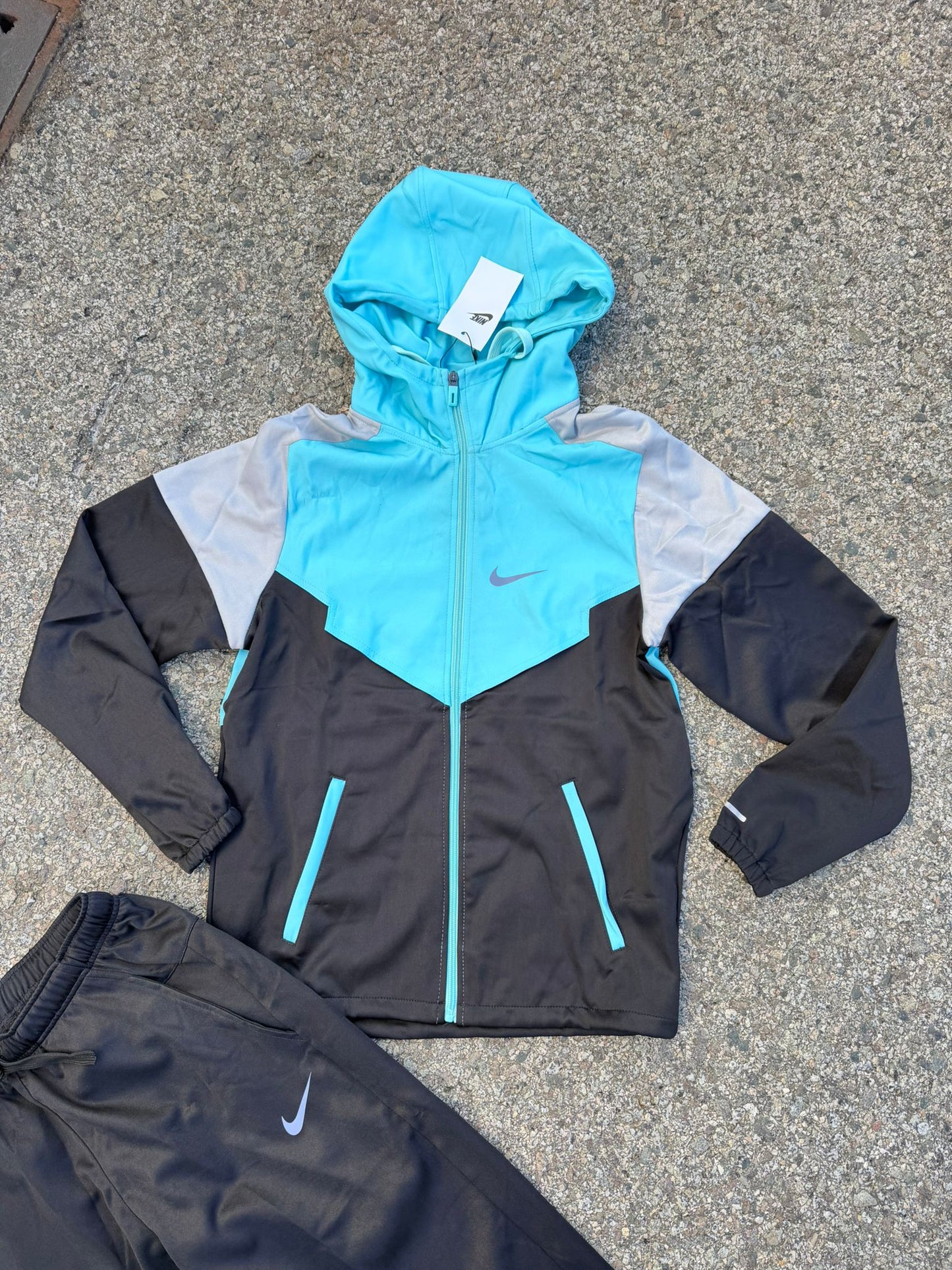 Conjunto Nike Miller Blue And Black