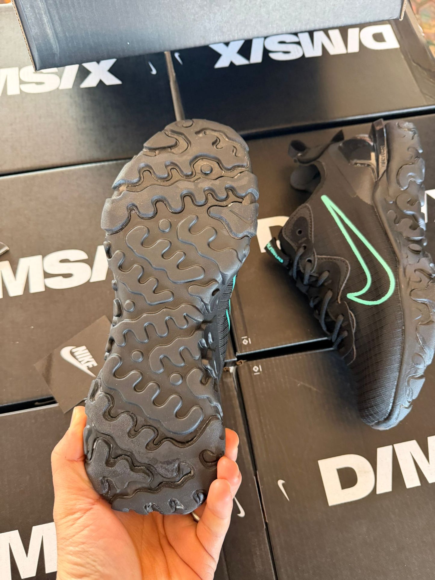 Nike React Vision Goretex Black Blue