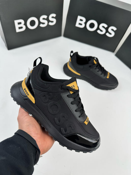 Hugo Boss Parkour Runn Black And Gold