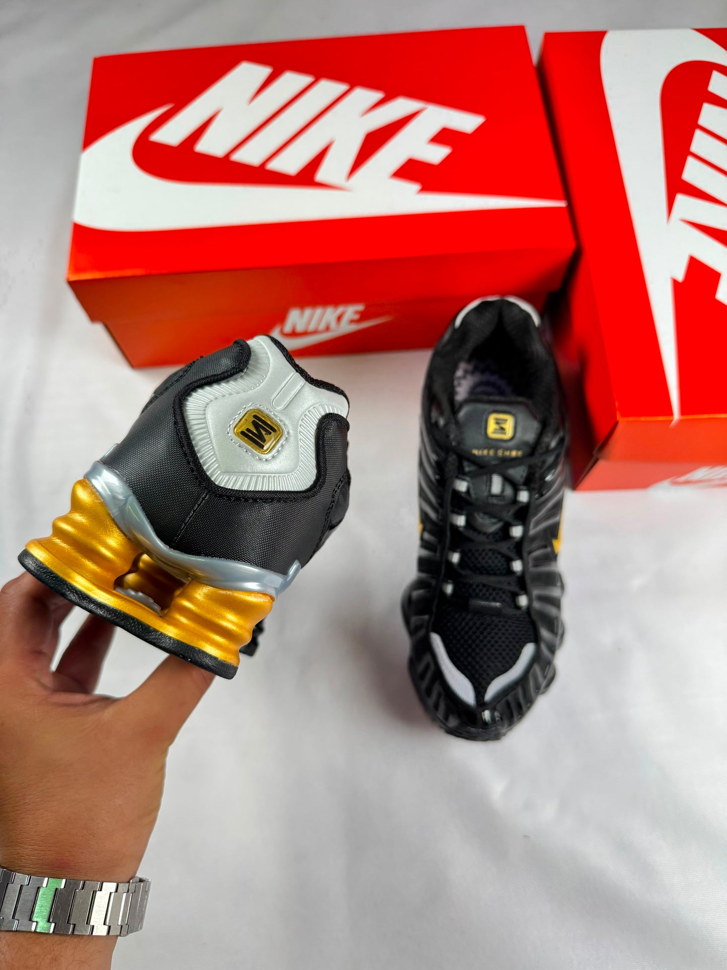 Shox TL Black And Gold