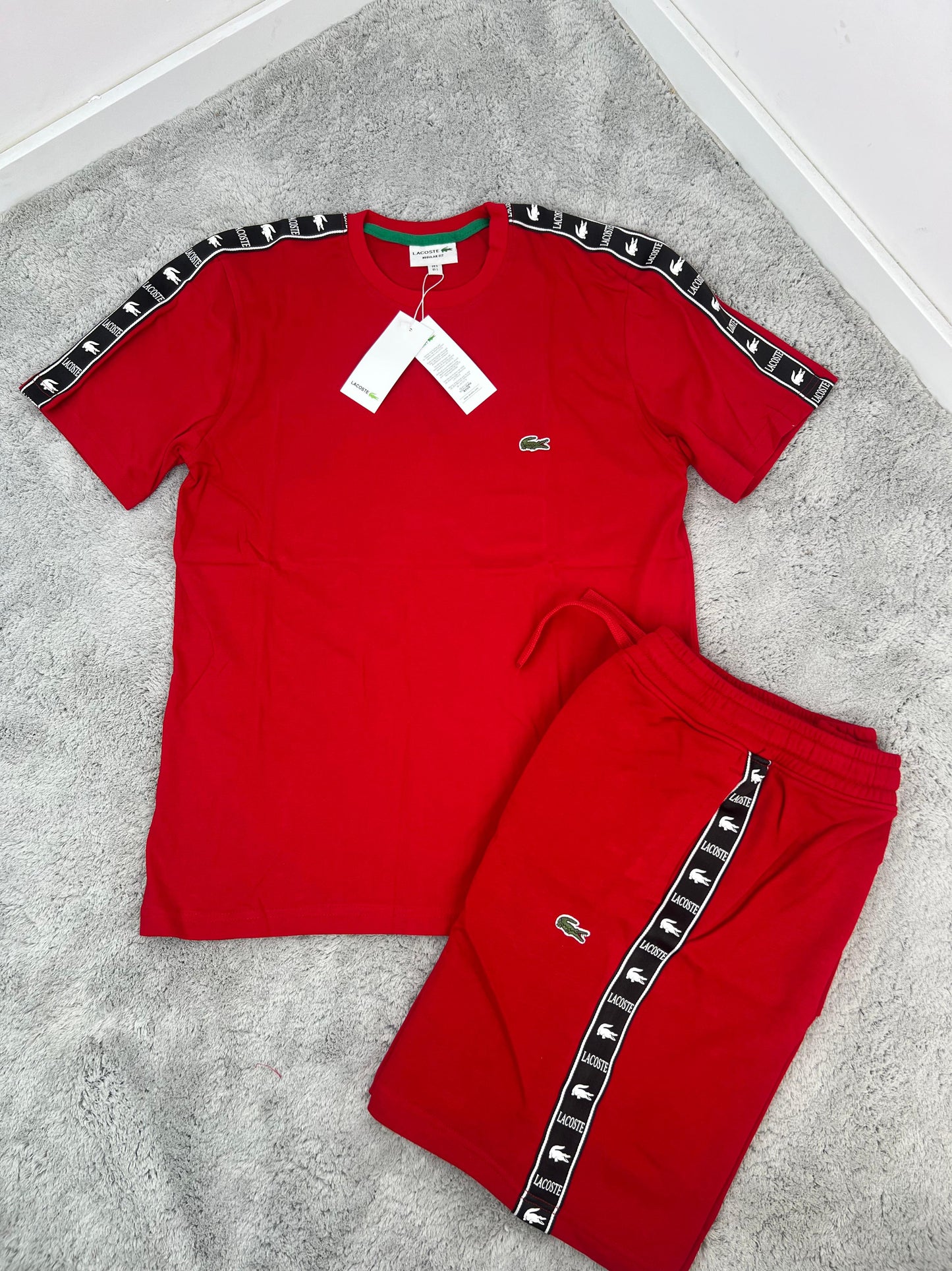 Conjunto Corto Lacoste