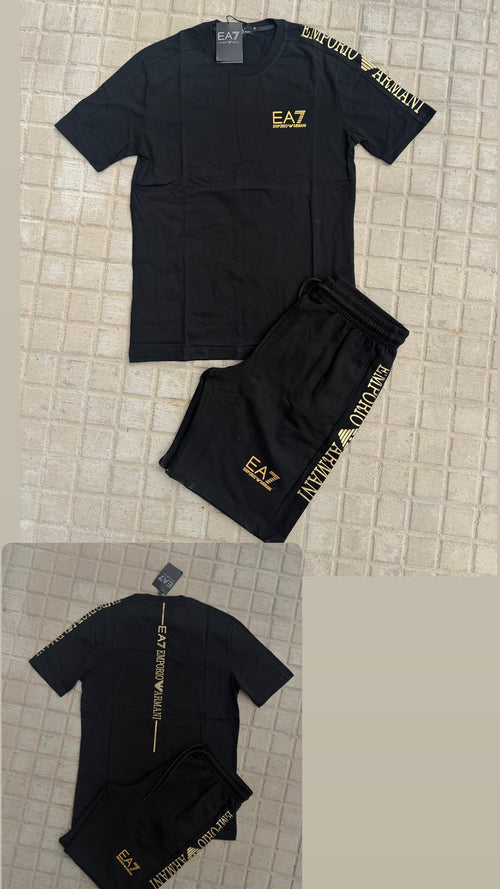 Conjunto EA7 Emporio Armani Negro