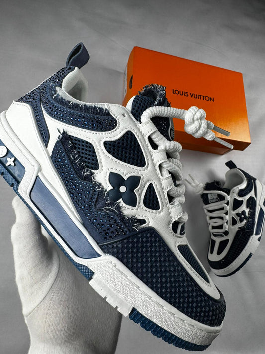 Louis Vuitton Skate Blue Shiny Stones
