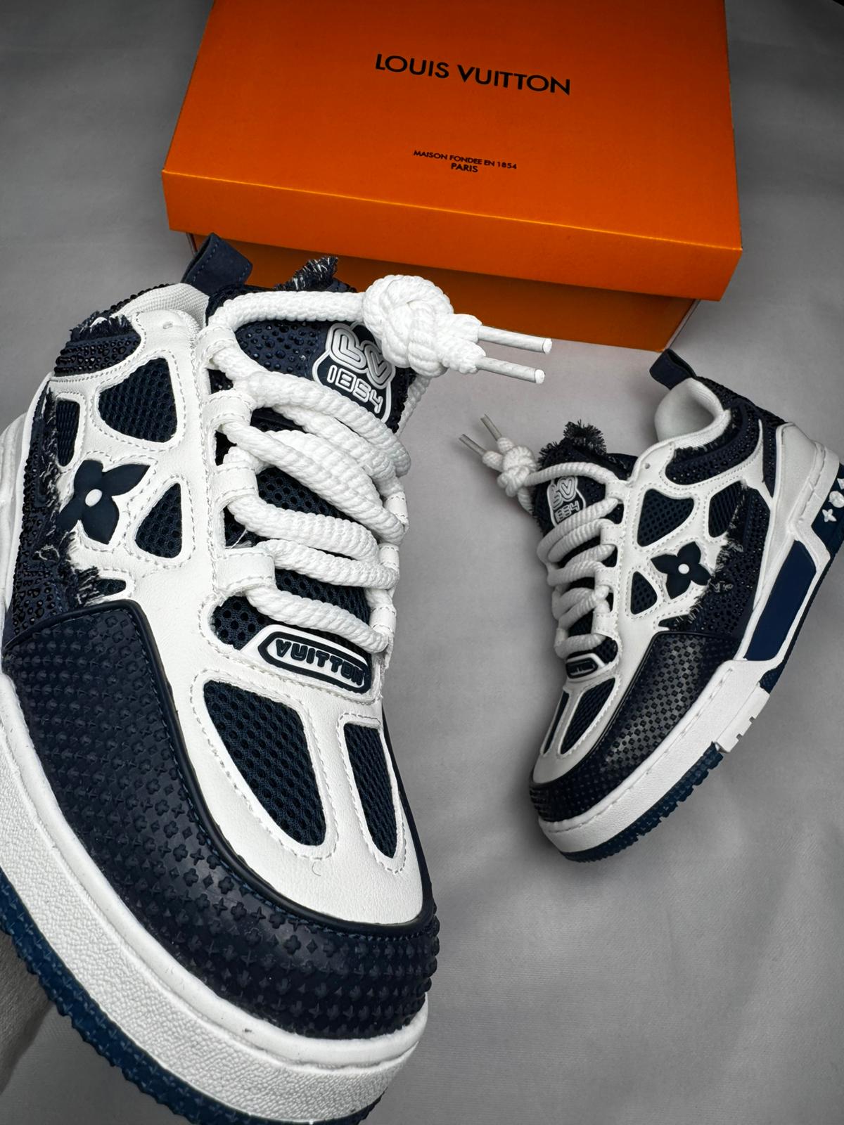 Louis Vuitton Skate Blue Shiny Stones