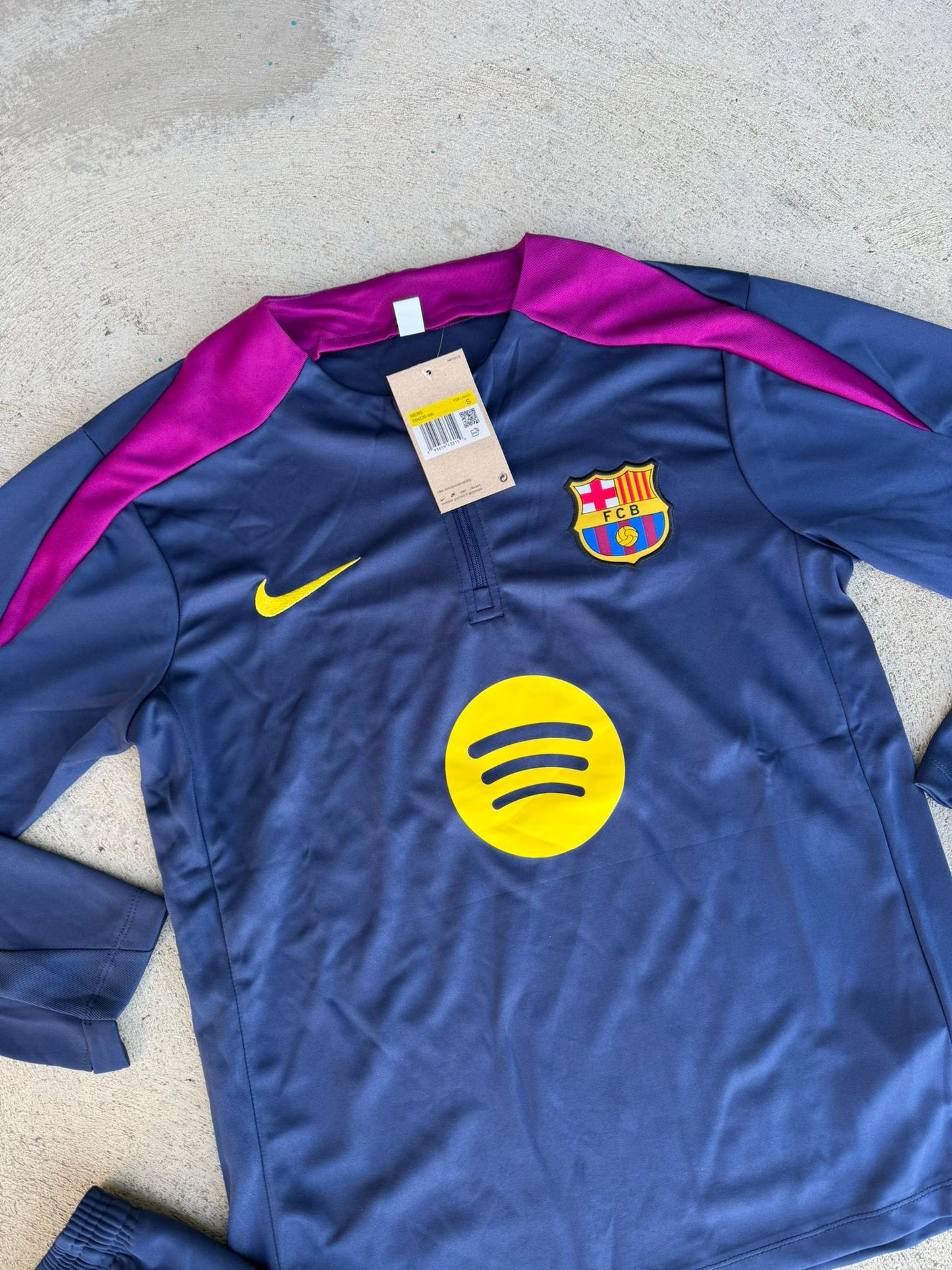 Chandal Barcelona 2026 Dark Blue