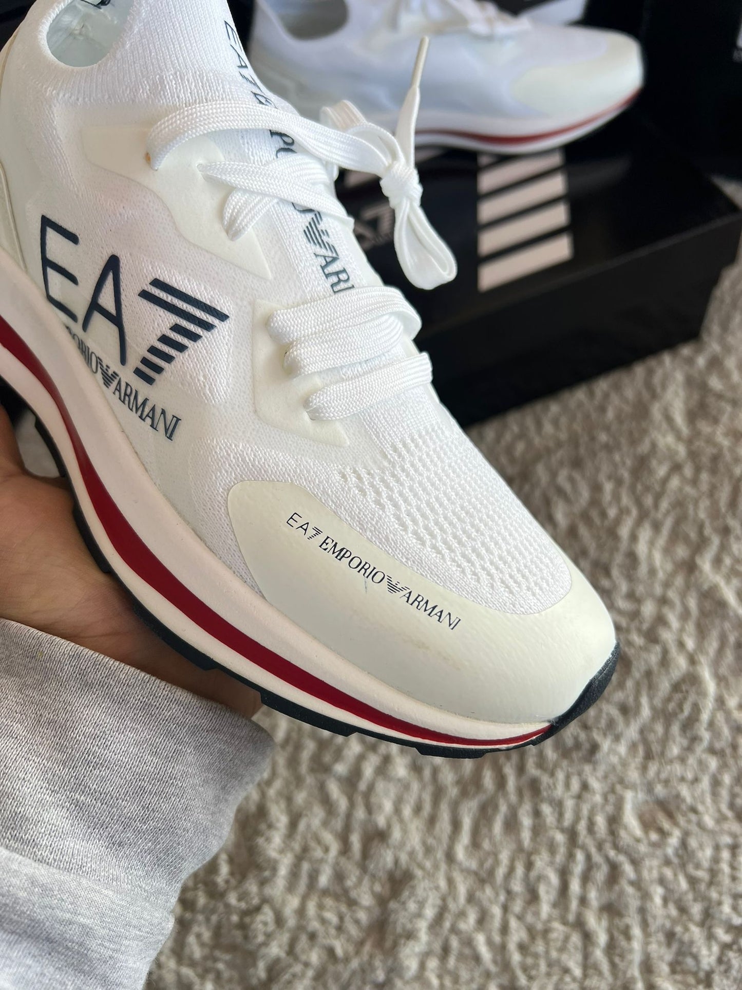 EA7 Armani White