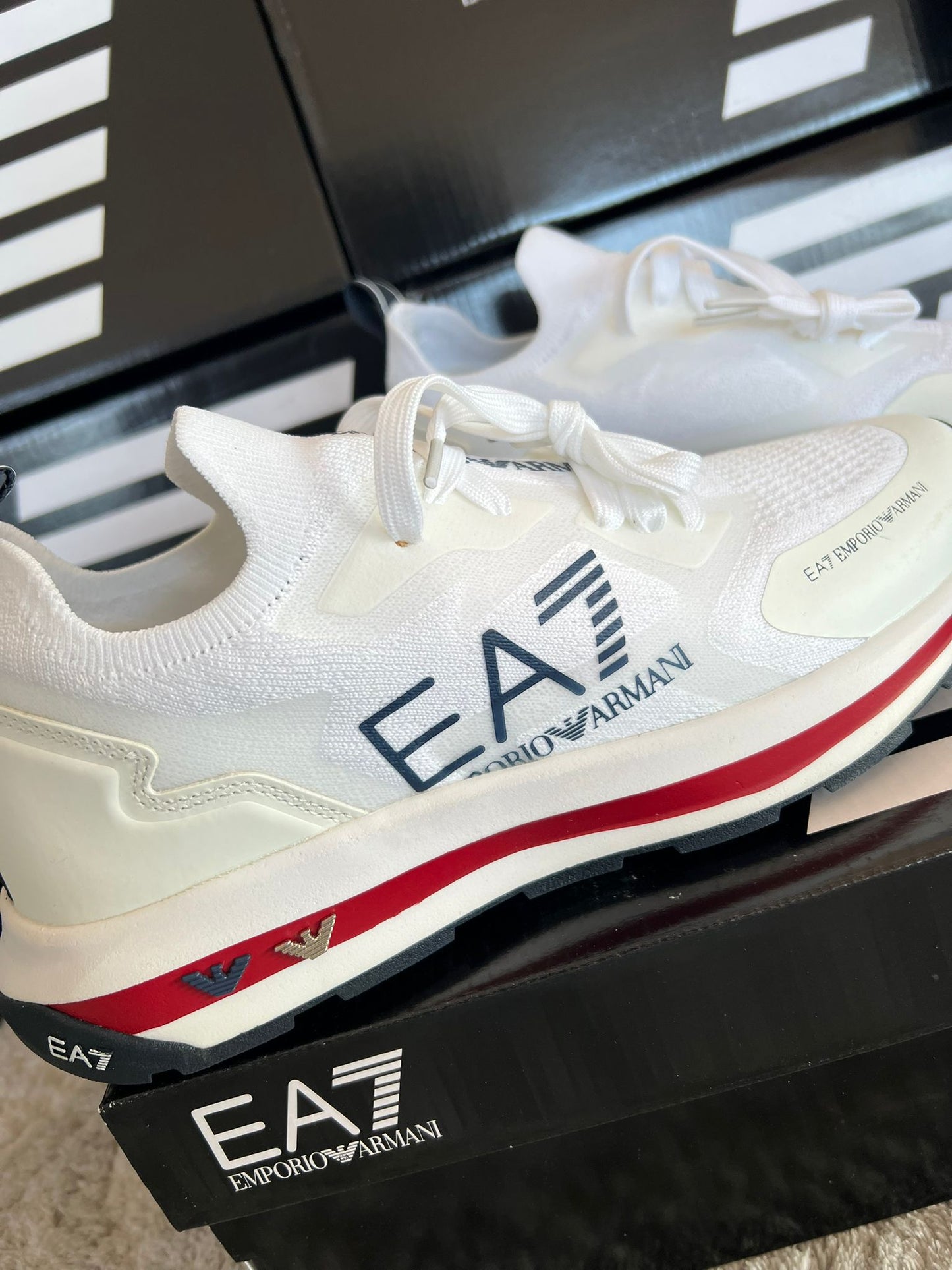EA7 Armani White