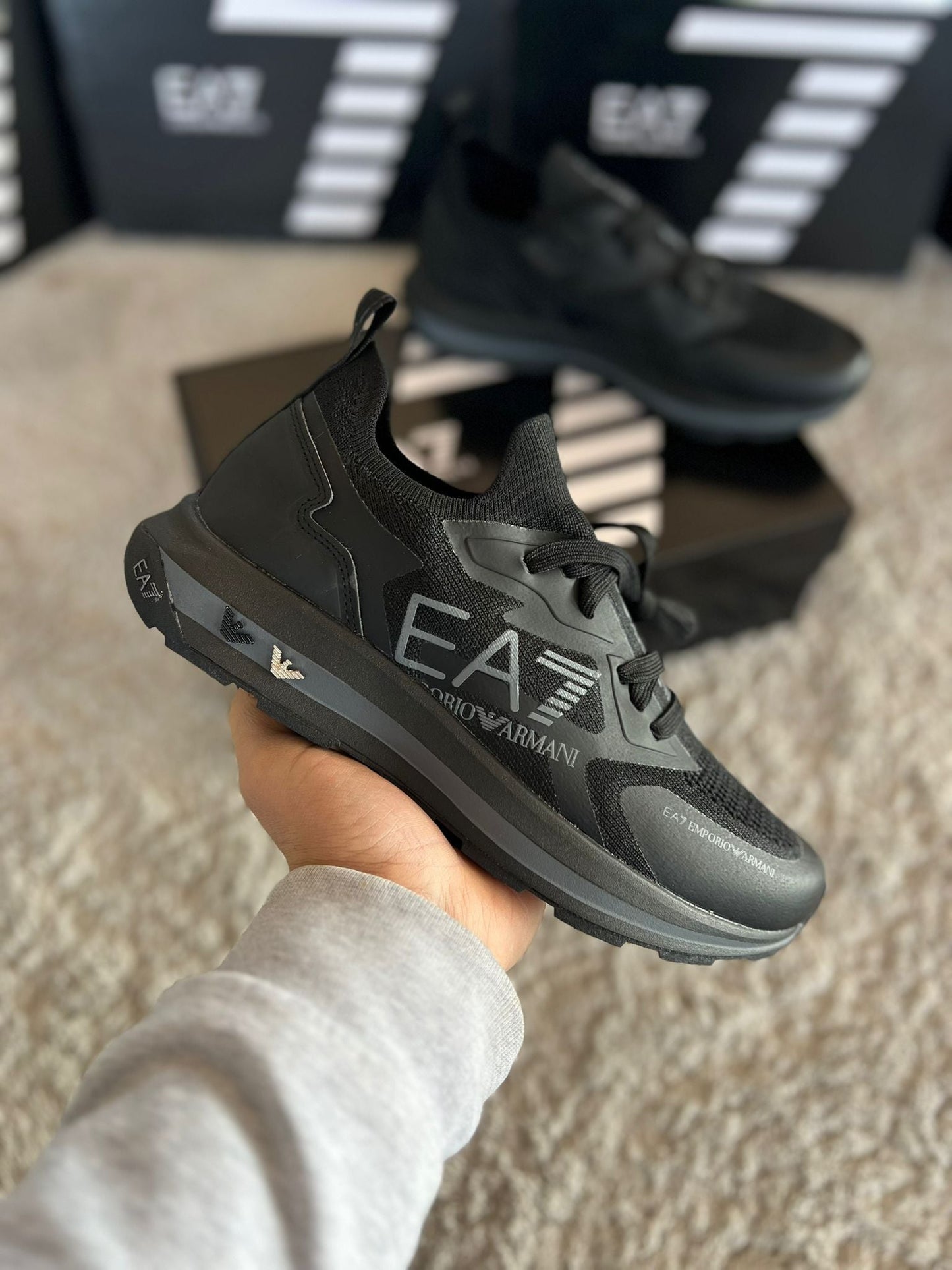 EA7 Armani All Black