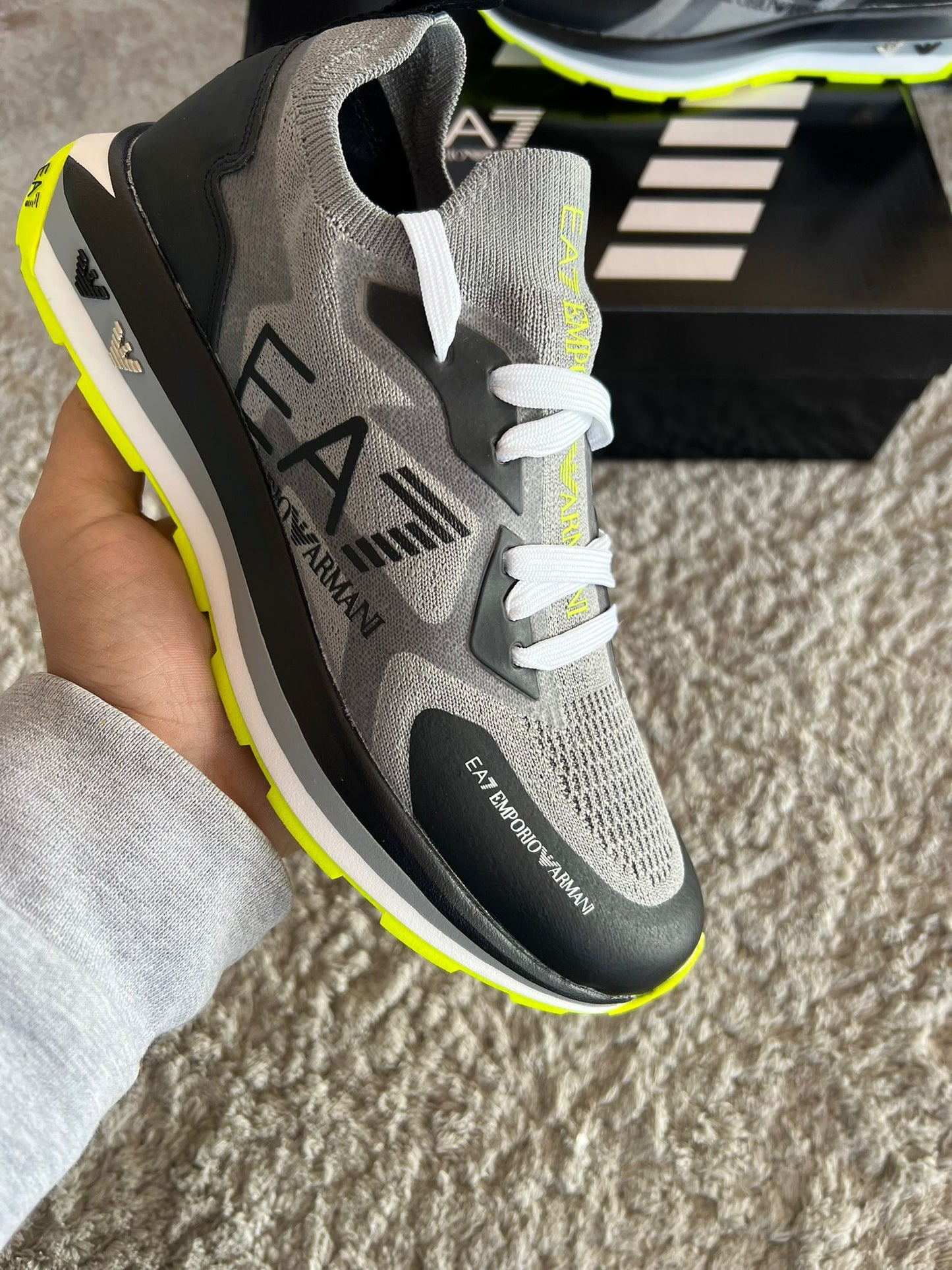 EA7 Armani Grey and Green