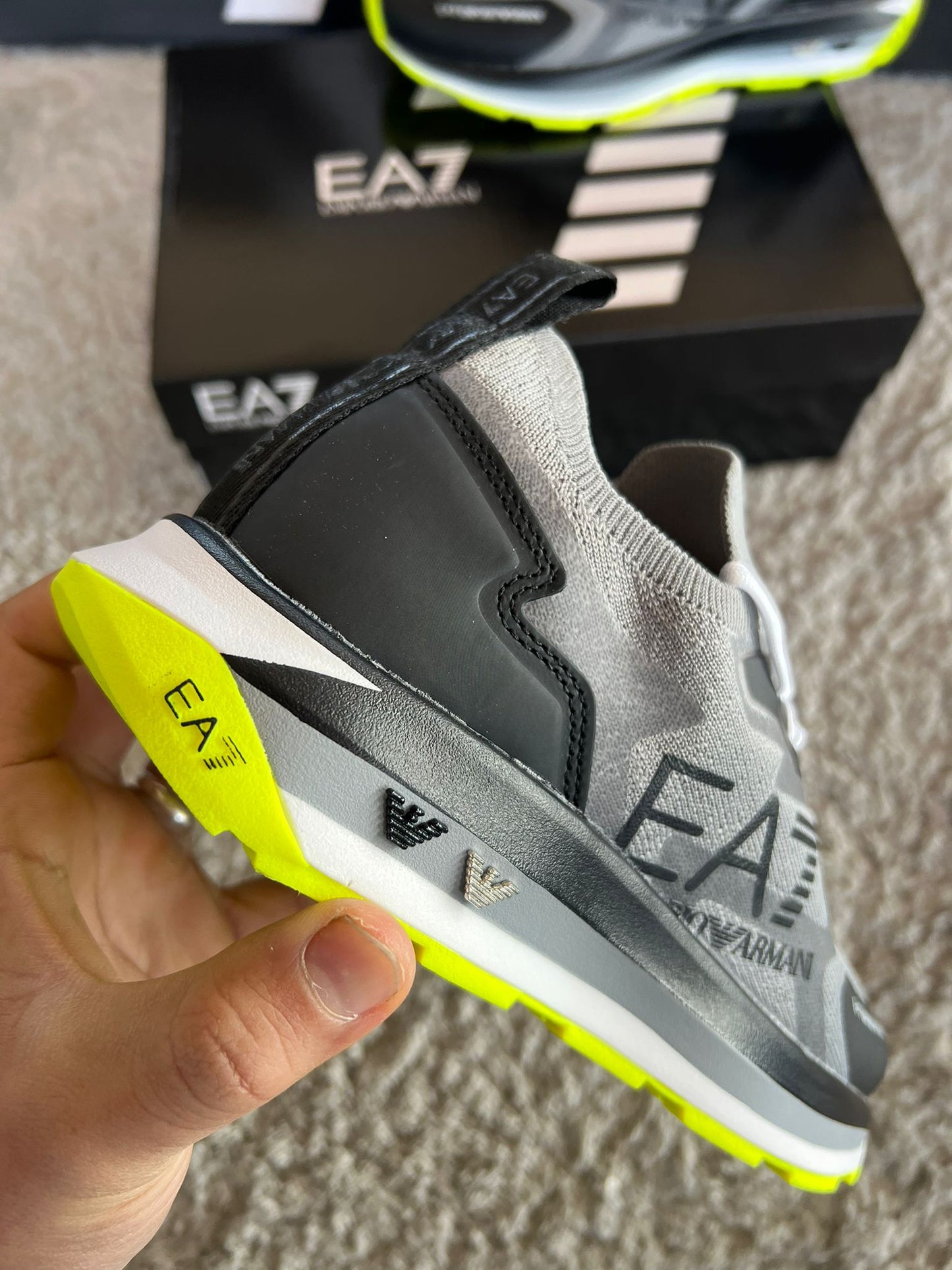 EA7 Armani Grey and Green