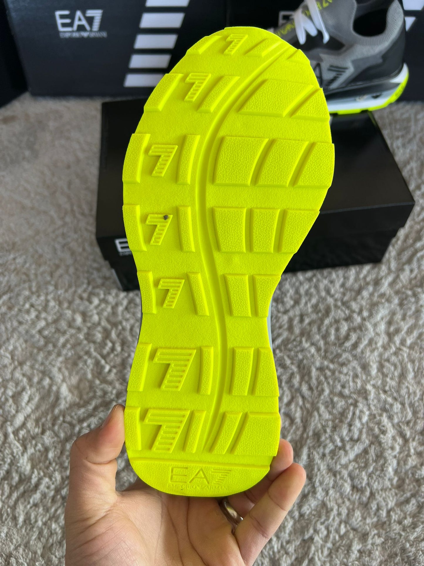 EA7 Armani Grey and Green