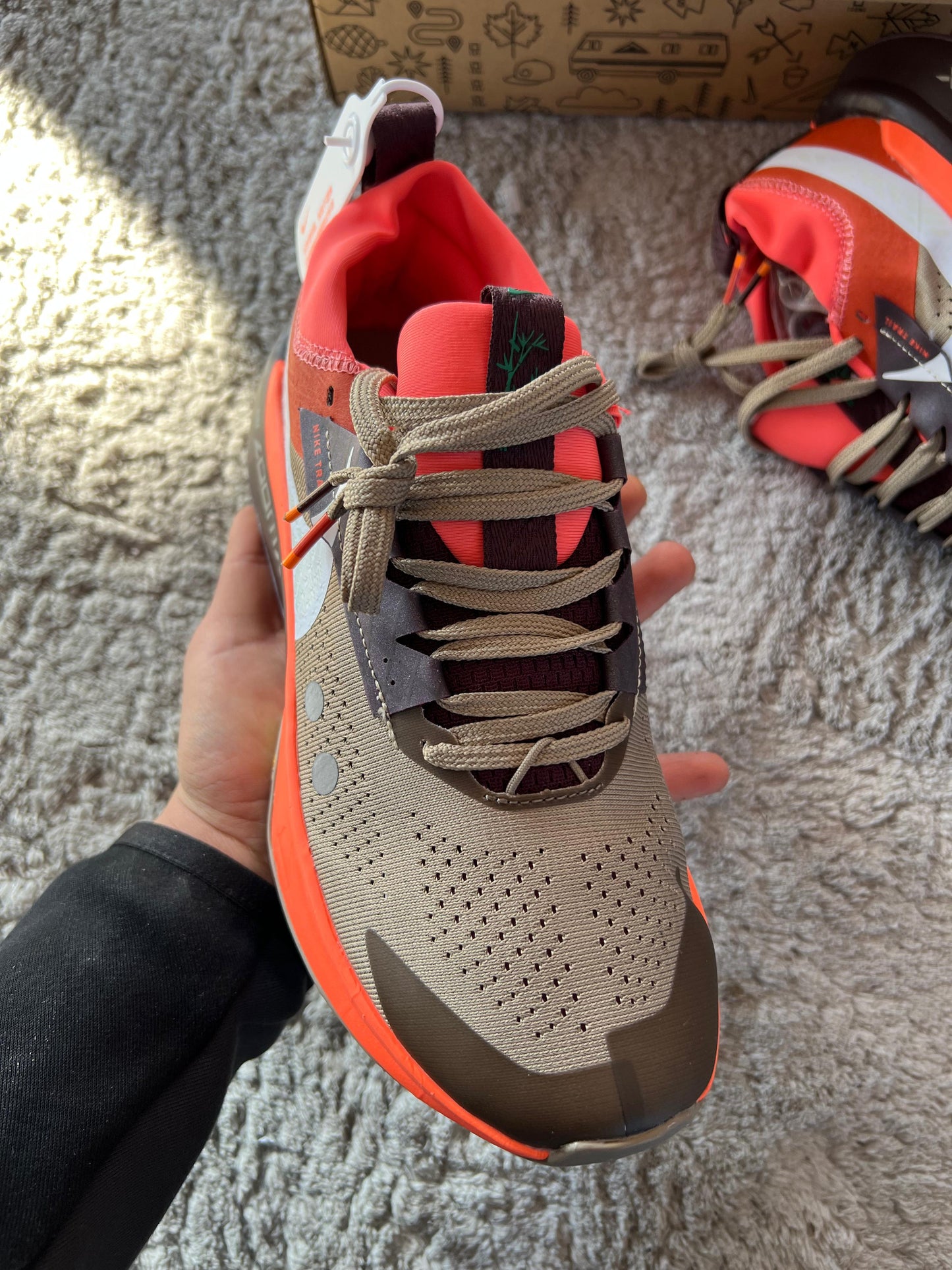 Nike ZoomX ZEGAMA TRAIL 2 Orange