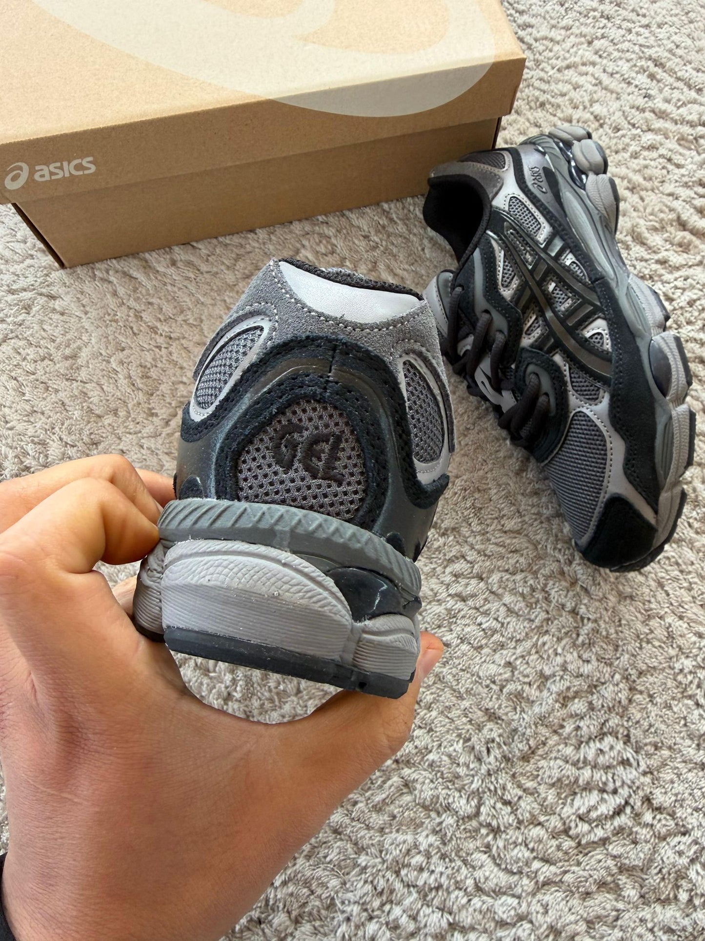 Asics Gel NyC Black Grey