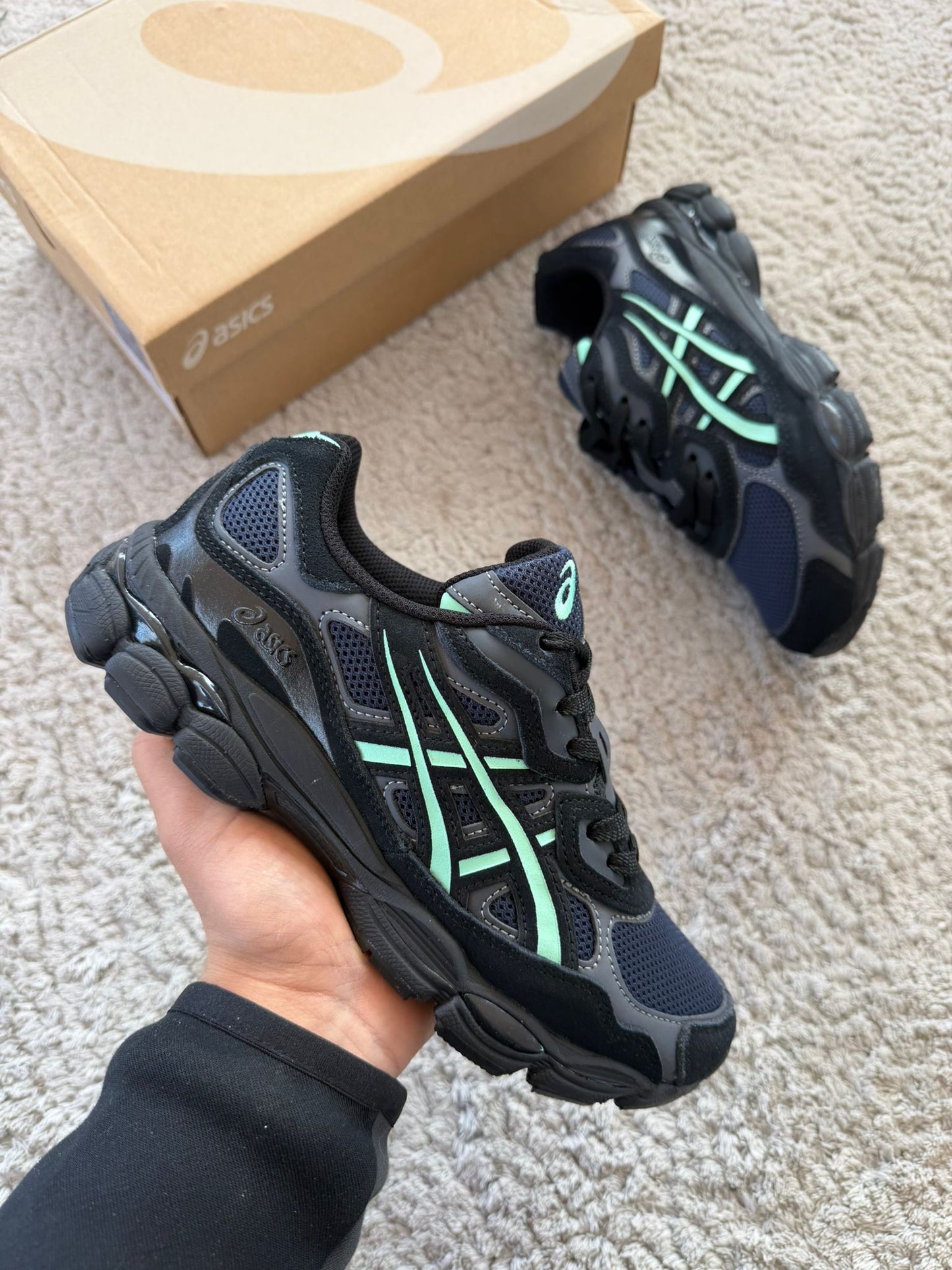 Asics Gel NyC Black Blue