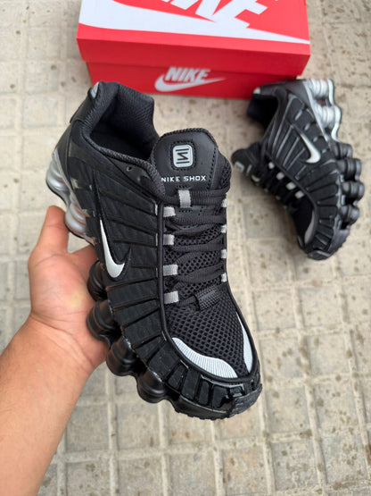 Nike Shox TL Negro Plata