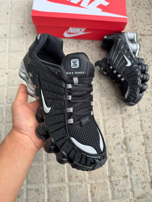Nike Shox TL Negro Plata