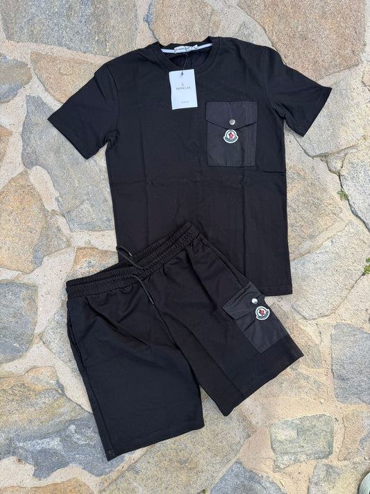 Conjunto Moncler Negro