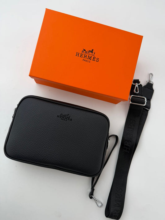 Bolso Hermès Crossbody Negro