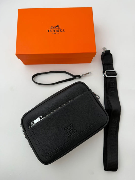 Bolso Hermès Crossbody Negro