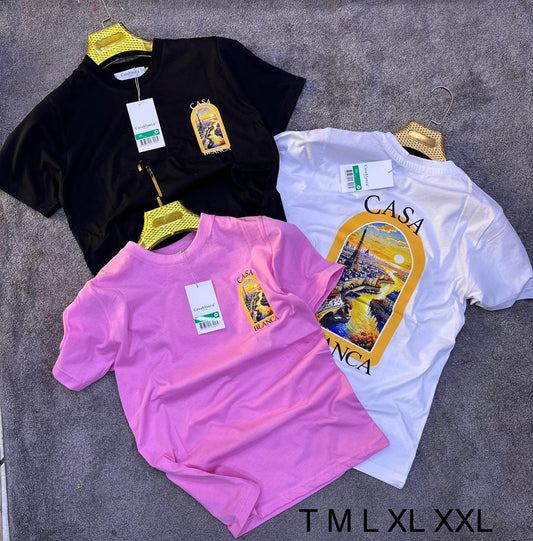 Camiseta Casablanca Paris Arch Tour Eiffel