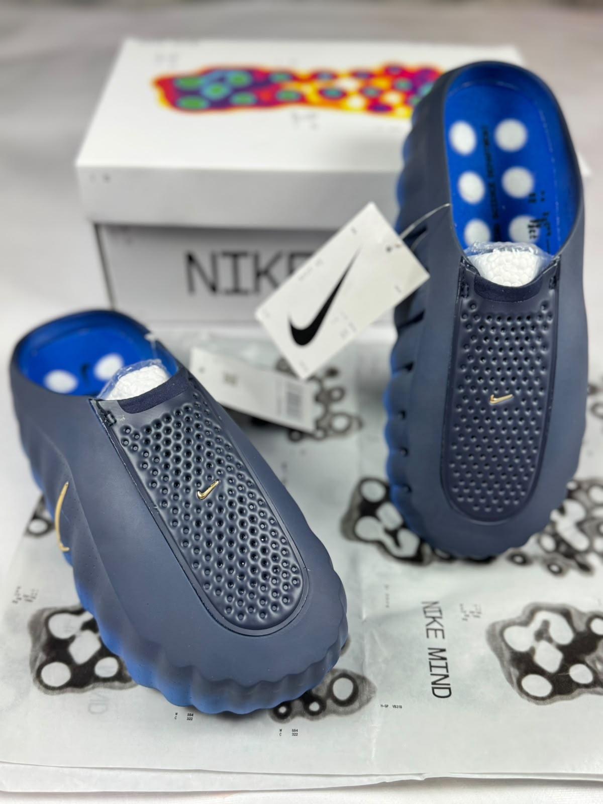 Nike Mind 001 Azules – Chanclas Recovery Nike