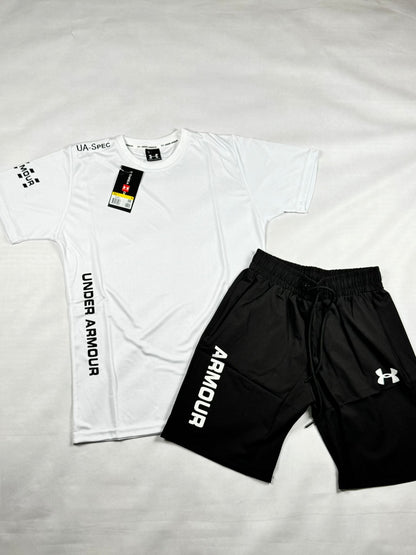 Conjunto Under Armour UA-Spec Set  Blanco Negro