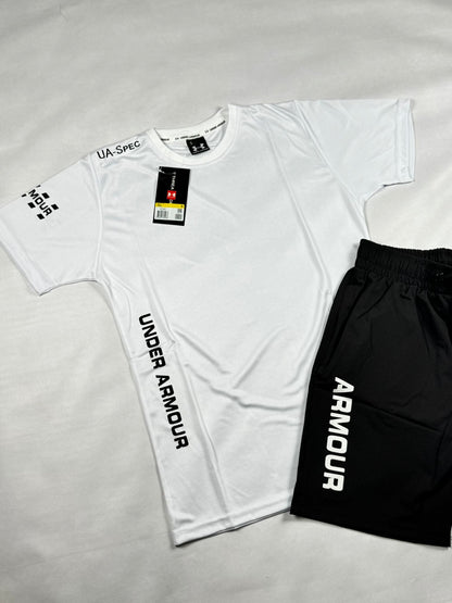 Conjunto Under Armour UA-Spec Set  Blanco Negro
