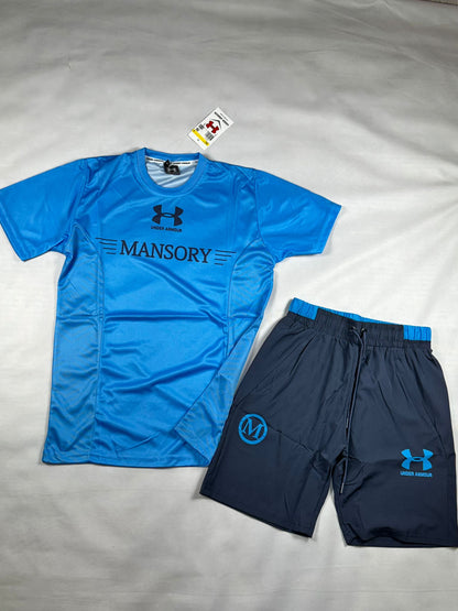 Conjunto Under Armour x Mansory Set Azul Navy