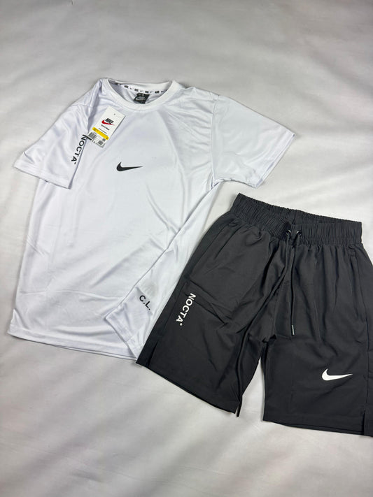 Conjunto de Treino Nike x NOCTA Branco Cinzento