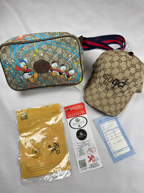 Pack Bolso Cruzado + Gorra Beige